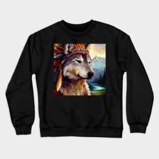 Canada Wolf . Crewneck Sweatshirt